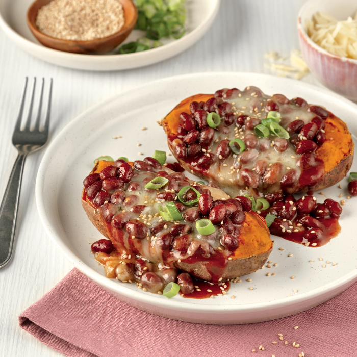 image : Stuffed Sweet Potatoes with Red Beans